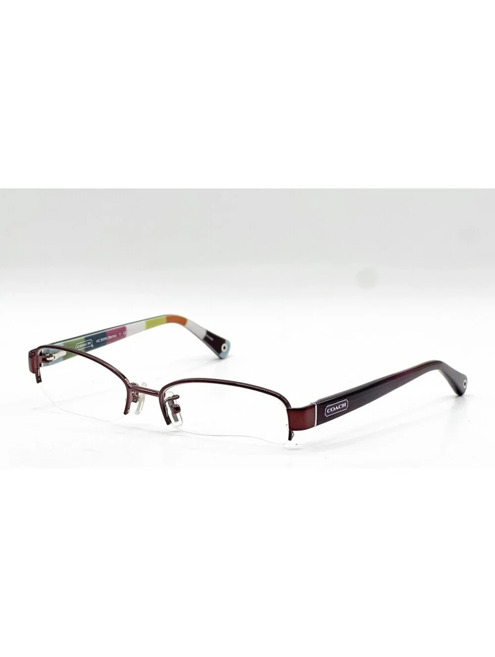 Coach HC 5004 9032 Purple Rectangle Authentic Eyeglass Frames 51-16